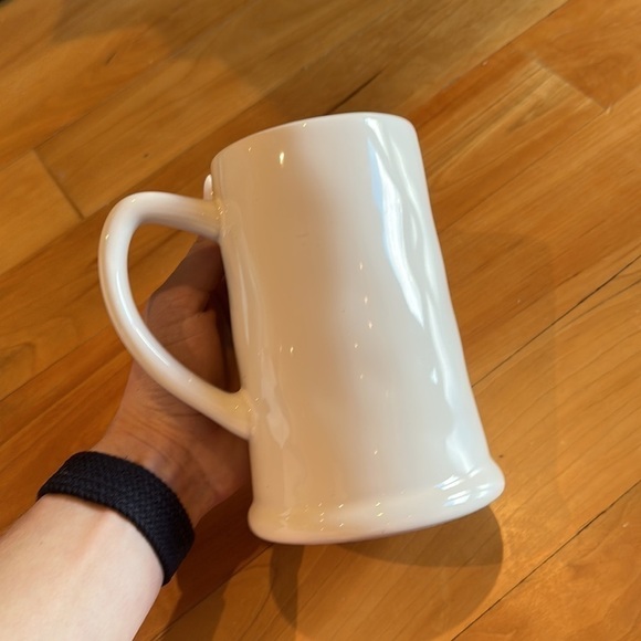 RAE DUNN mug SUNDAY FUNDAY big ceramic cup stein NEW farmhouse decor - Picture 3 of 3